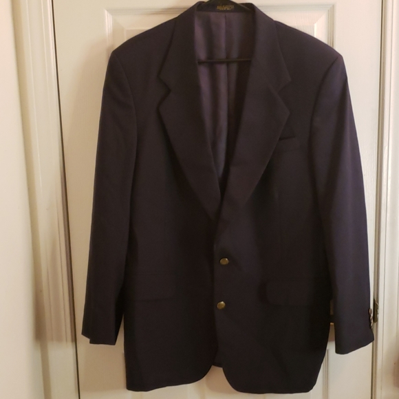 Oscar de la Renta Black Blazer Size 41R